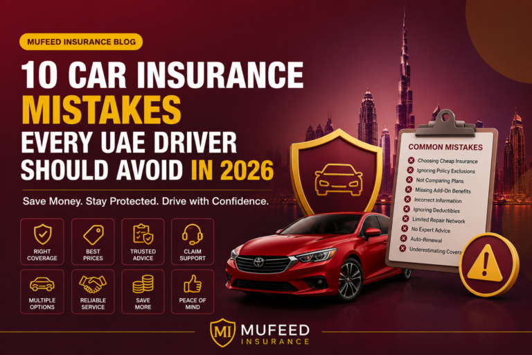 10 Car Insurance Mistakes Every UAE Driver Should Avoid in 2026