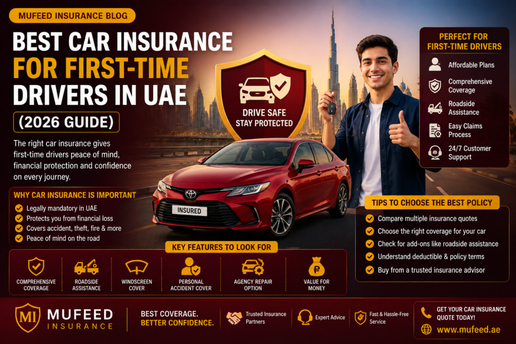 Best Car Insurance for First-Time Drivers in UAE (2026 Guide)