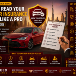 How to Read Your UAE Car Insurance Policy Like a Pro (2026 Guide)