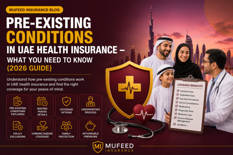 Pre-Existing Conditions in UAE Health Insurance – What You Need to Know (2026 Guide)
