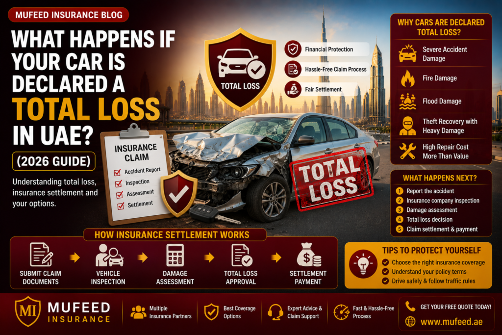 What Happens If Your Car Is Declared a Total Loss in UAE